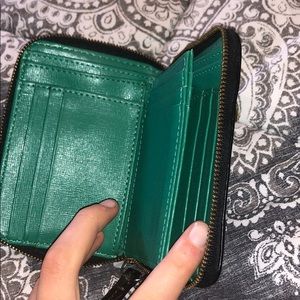 Fossil Leather Zipped Wallet
